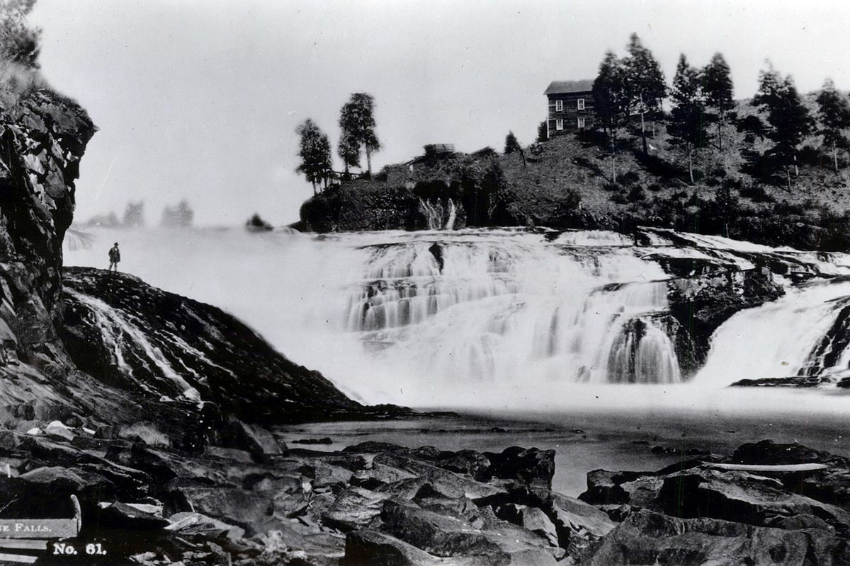 Spokane Falls, Spokane, Washington 1878  (THE SPOKESMAN-REVIEW PHOTO ARCHIVE)