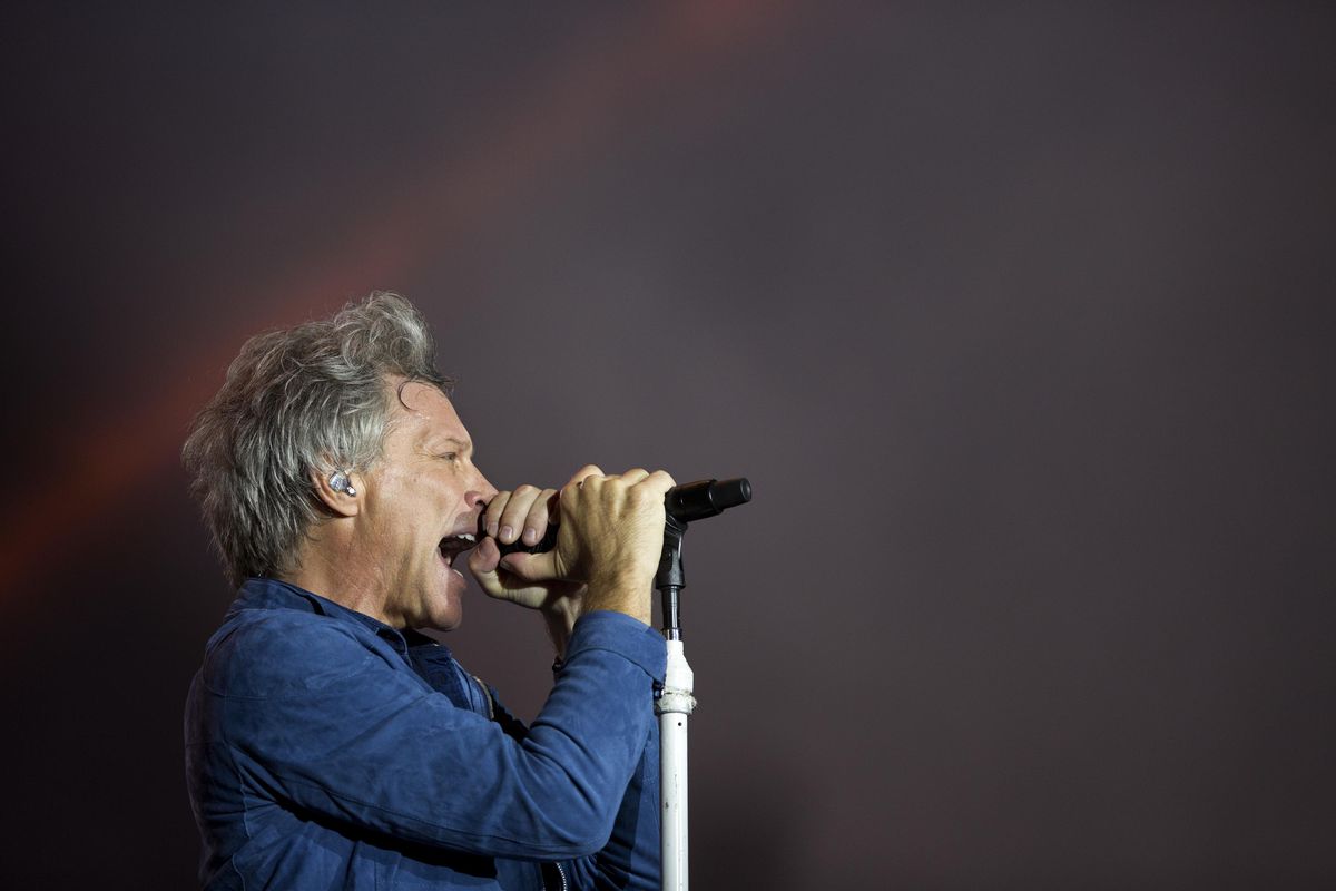 Bon Jovi is among the nominees for the 2018 class in the Rock and Roll Hall of Fame. Inductees will be announced in December. (Silvia Izquierdo / AP)