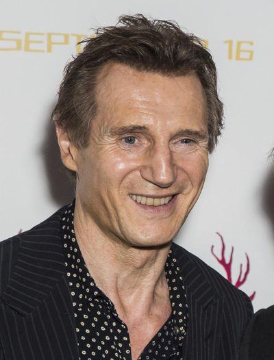 FILE - In this Sept. 13, 2016 file photo, actor Liam Neeson appears at the premiere of the film 
