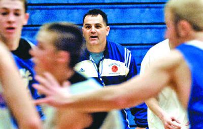 
Coeur d'Alene basketball coach Kent Leiss is counting on his Vikings to play solid defense during the three-day State 5A tournament. 
 (Kathy Plonka / The Spokesman-Review)