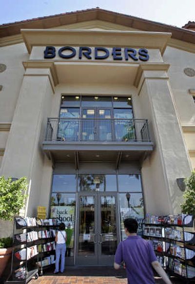 
The exterior of a Borders book store is seen in Sunnyvale, Calif., last summer.Associated Press file
 (Associated Press file / The Spokesman-Review)