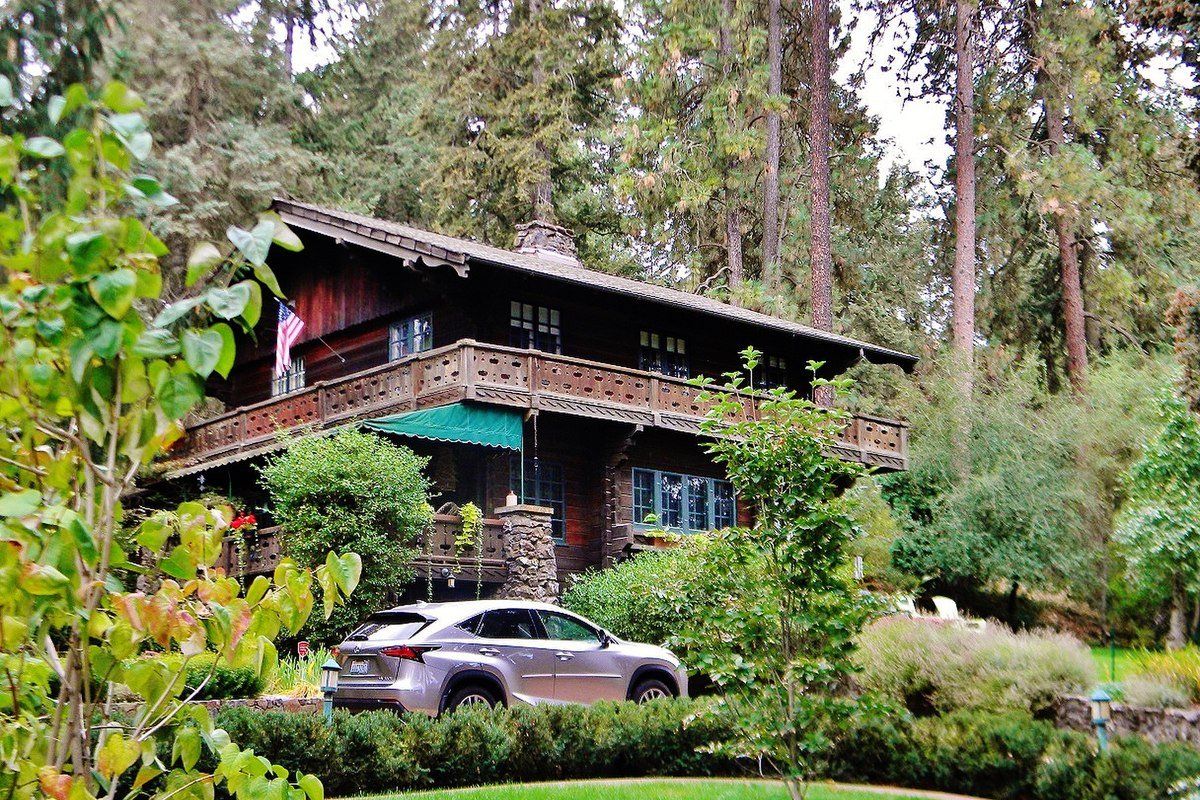 The Koerner House, at 1824 S. Mount Vernon, is dubbed the Good Vibrations Garden as part of the Spokane in Bloom Garden Tour on Saturday.  (Courtesy)