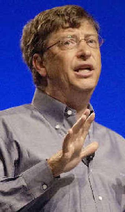
Microsoft Corp. co-founder Bill Gates.  
 (Associated Press / The Spokesman-Review)