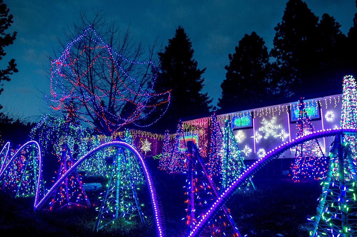 Holiday lights in Spokane Dec. 11, 2016 The SpokesmanReview