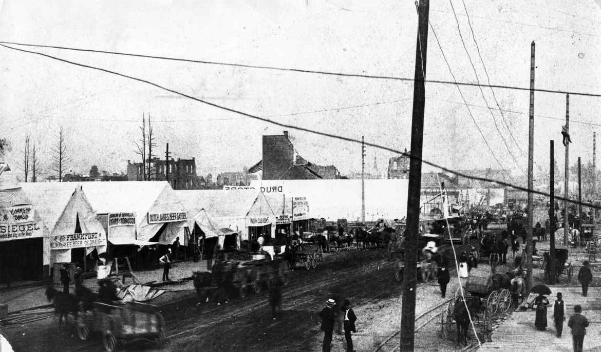 1889 The Great Fire and Revival in Spokane A picture