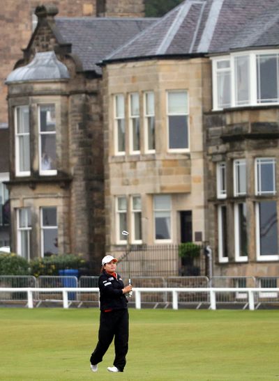 South Korea’s Inbee Park opened with a 69 at St. Andrews. (Associated Press)