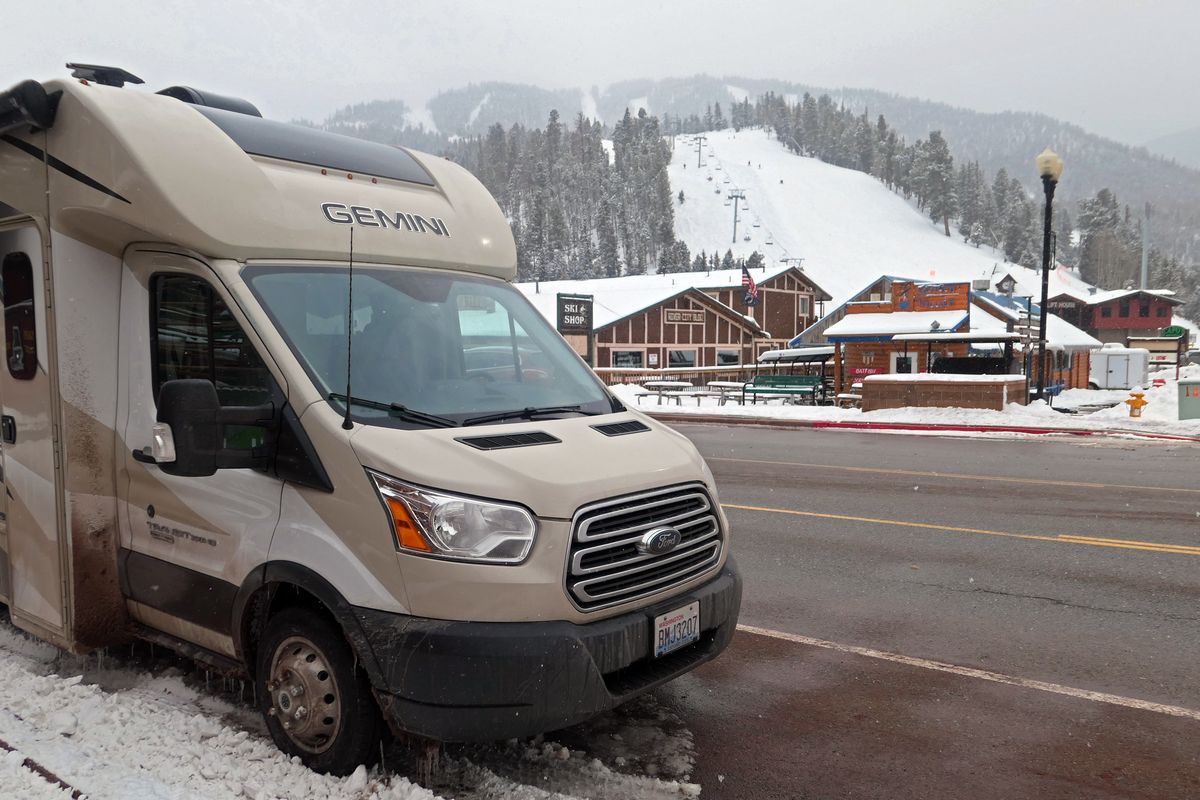 Winter travel to ski resorts is complicated by snowy conditions. (John Nelson)