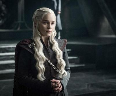 Emilia Clarke as Daenerys Targaryen in 