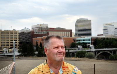 Developer Marshall Chesrown has high hopes for Kendall Yards, even though the mixed-use project is behind schedule. The project’s first phase has been dramatically cut.  On the  Web:  Find audio and  previous coverage  at s-r.com.   (Rajah Bose / The Spokesman-Review)