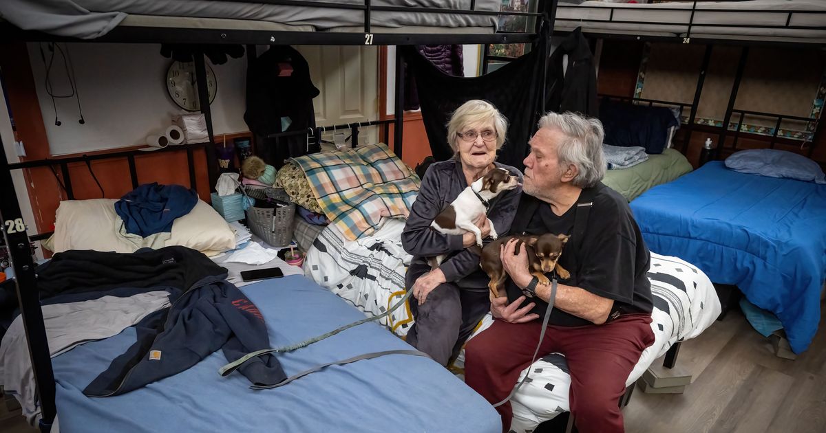 ‘It’s not perfect, but it’s better than sleeping under a bush’: Senior couple navigates homelessness in Spokane following eviction