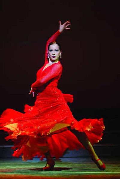 
Carmen Armengou performs in a scene from the touring production of 