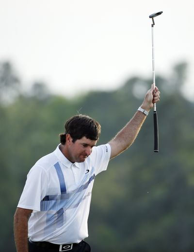 Bubba Watson may become standard-bearer for golf in Tiger Woods’ absence. (Associated Press)