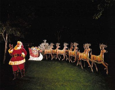 
Project brings Santa and friends to your doorstep.
 (The Spokesman-Review)