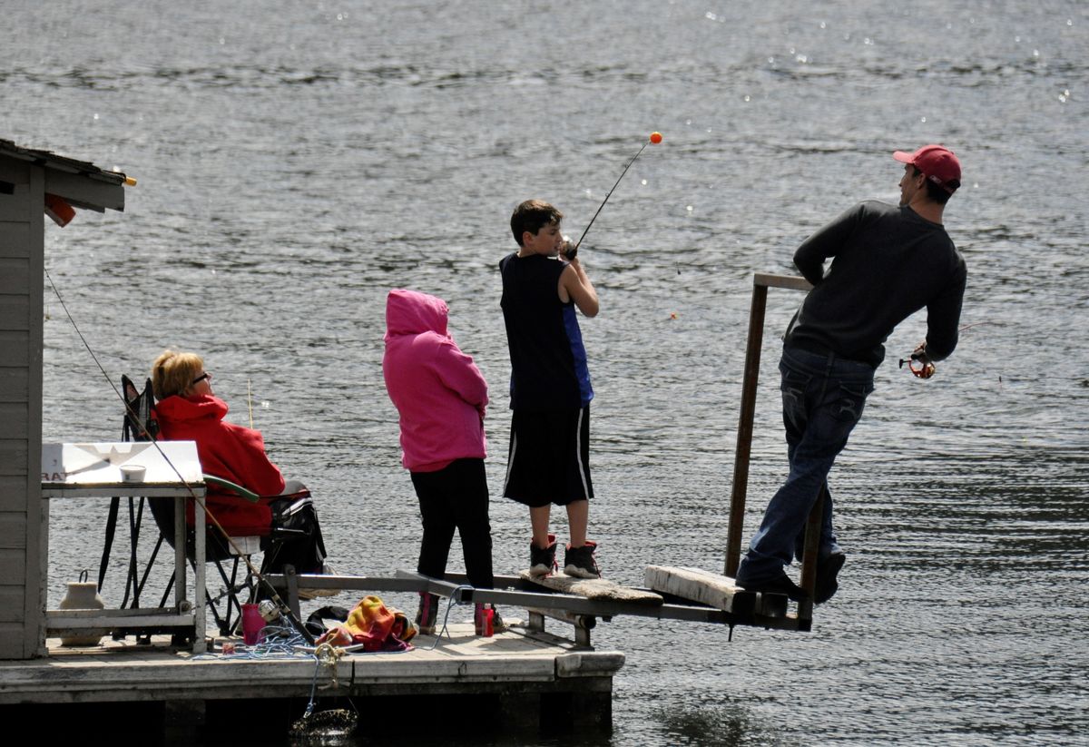 Weather can't chill opening day fishing success The SpokesmanReview