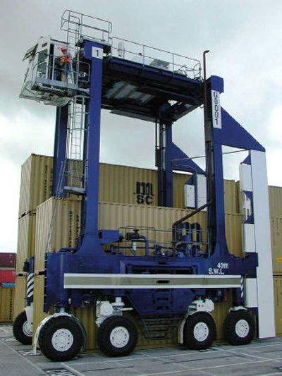 
This photograph provided by the U.S. National Nuclear Security Administration shows a specialized radiation detector, known as a 