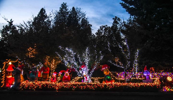 Sheppard family's Christmas lights display in Spokane Valley - Dec. 20, 2020 | The Spokesman-Review