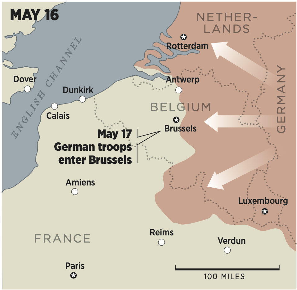 Blitzkrieg Battle Map