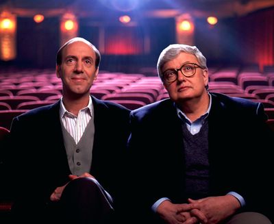 Roger Ebert, right, co-hosted a popular movie-review show with Gene Siskel of the rival Chicago Tribune.  (Disney-abc Domestic Television)