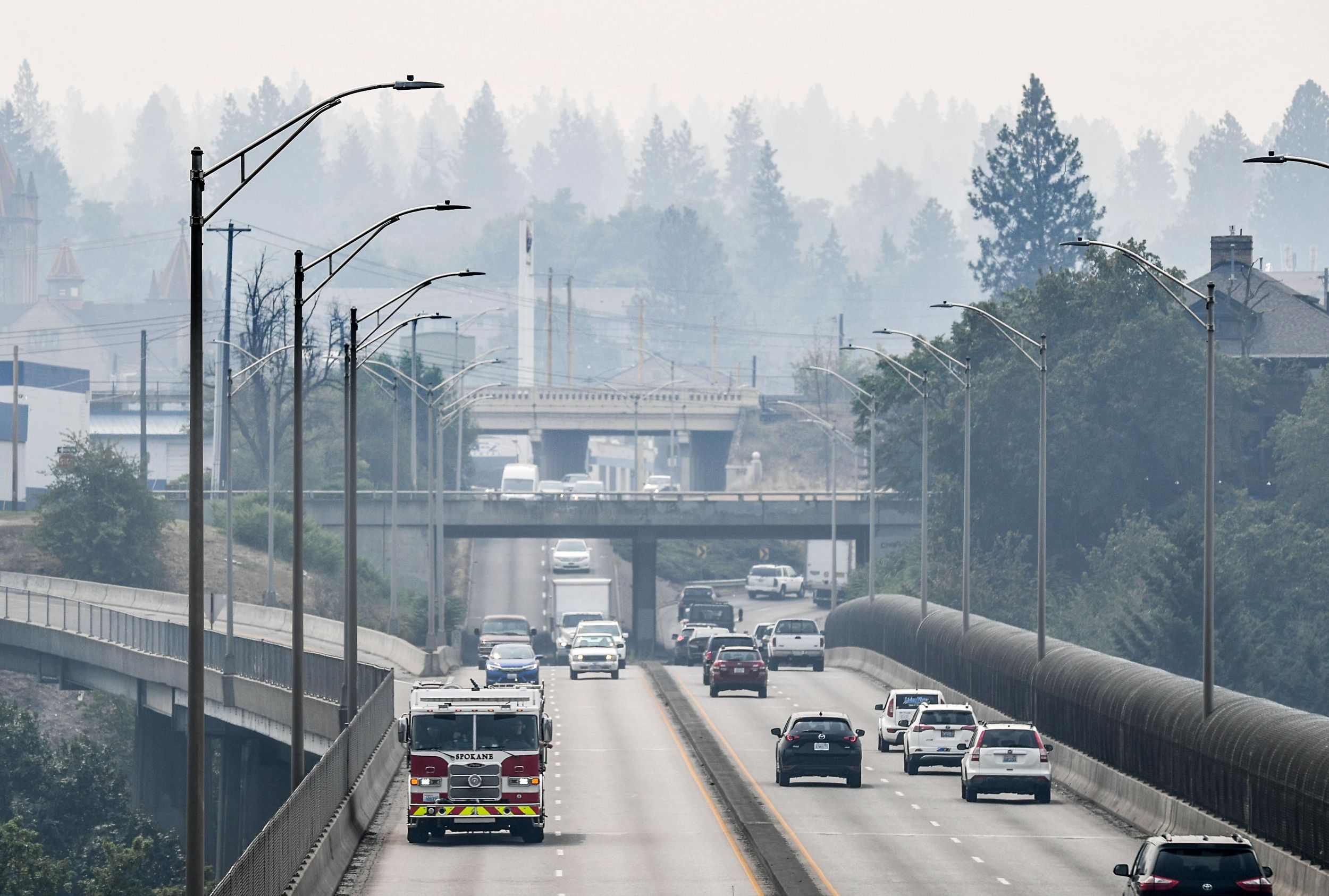 Weekend smoke gives Spokane worst air quality of the year Aug. 2