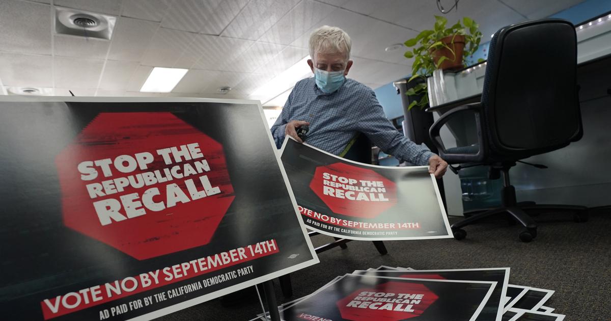Democrats could change 'weaponized' California recall system