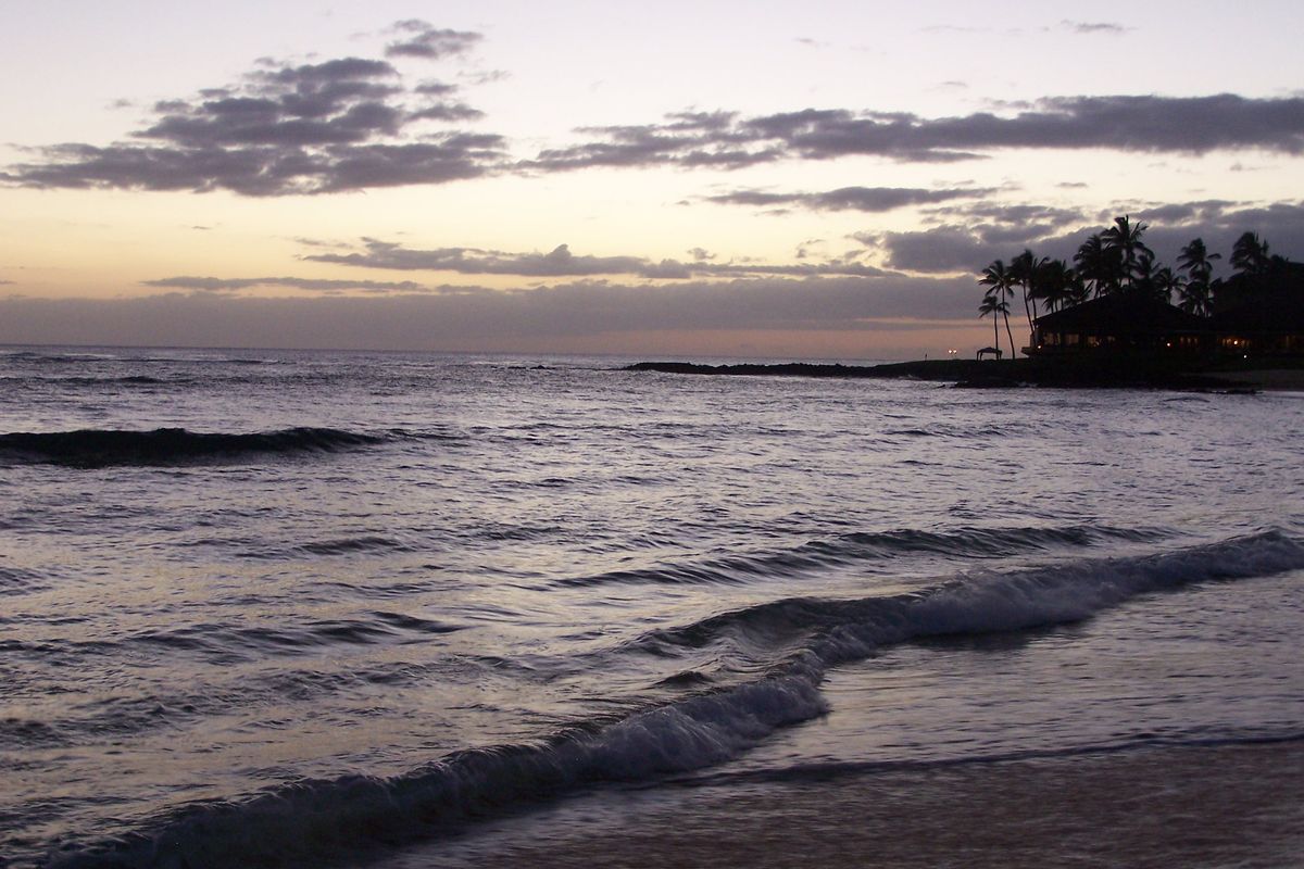 Poipu Beach on Kauai, Hawaii (Mariah Hanley)