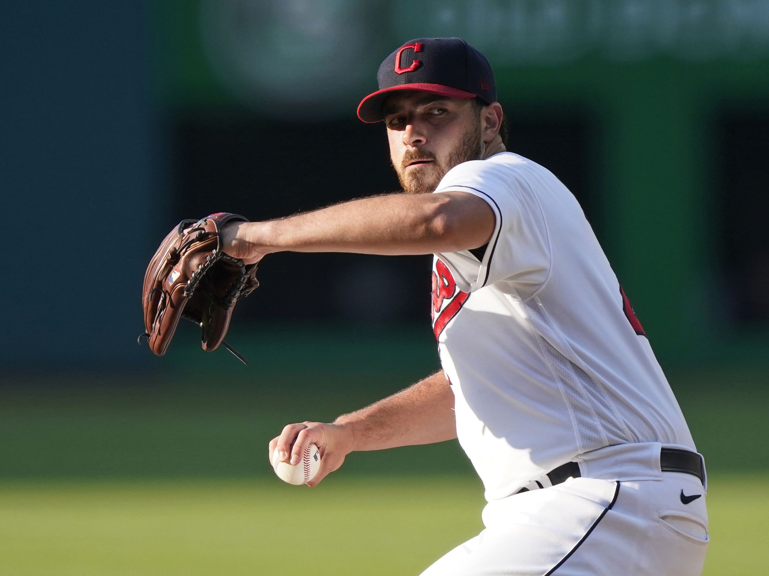 Cleveland indians game field in hi-res stock photography and