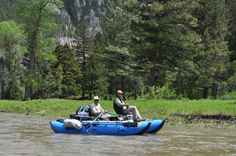 Fishing is a prime reason many floaters apply for a permit to float the Smith River (Rich Landers)