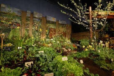 
The Seattle Youth and Garden Works and Northwest Horticultural Society exhibit titled 