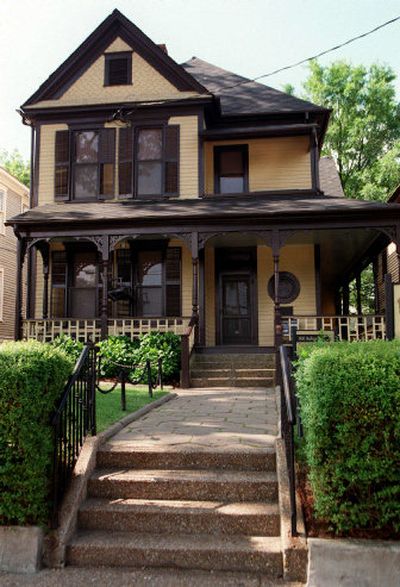 
Martin Luther King's birth home is located on Atlanta's Auburn Avenue. 
 (File/Associated Press / The Spokesman-Review)