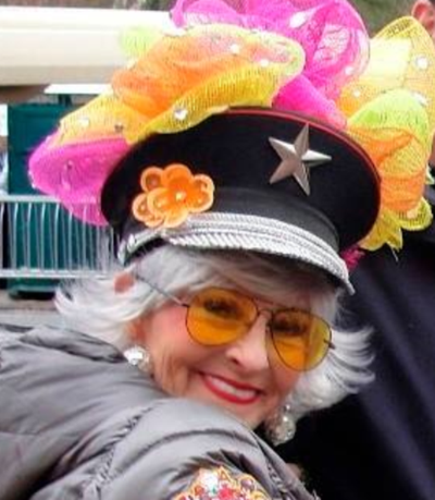 Mikki Stevens, founder of the Red Hot Mamas in 1993, is ready to lead her popular parade troop to the Macy's Thanksgiving Day Parade for the third time. (Red Hot Mamas Facebook photo)