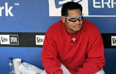 
All-Star right fielder Bobby Abreu has been shipped to New York to bat for Yankees.
 (Associated Press / The Spokesman-Review)