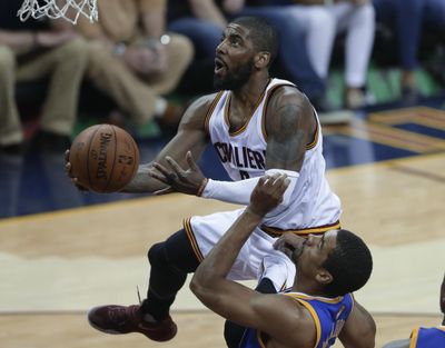 Guard Kyrie Irving of the NBA champion Cleveland Cavaliers was one of 12 players named to the U.S. men’s basketball team for the Rio Olympics. (Tony Dejak / Associated Press)