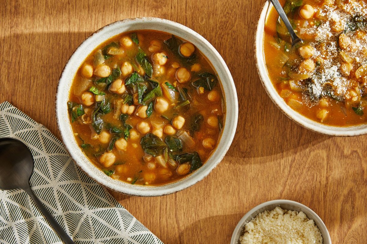 This soup will help you realize you don’t need a recipe to make soup.  (Tom McCorkle/Washington Post)