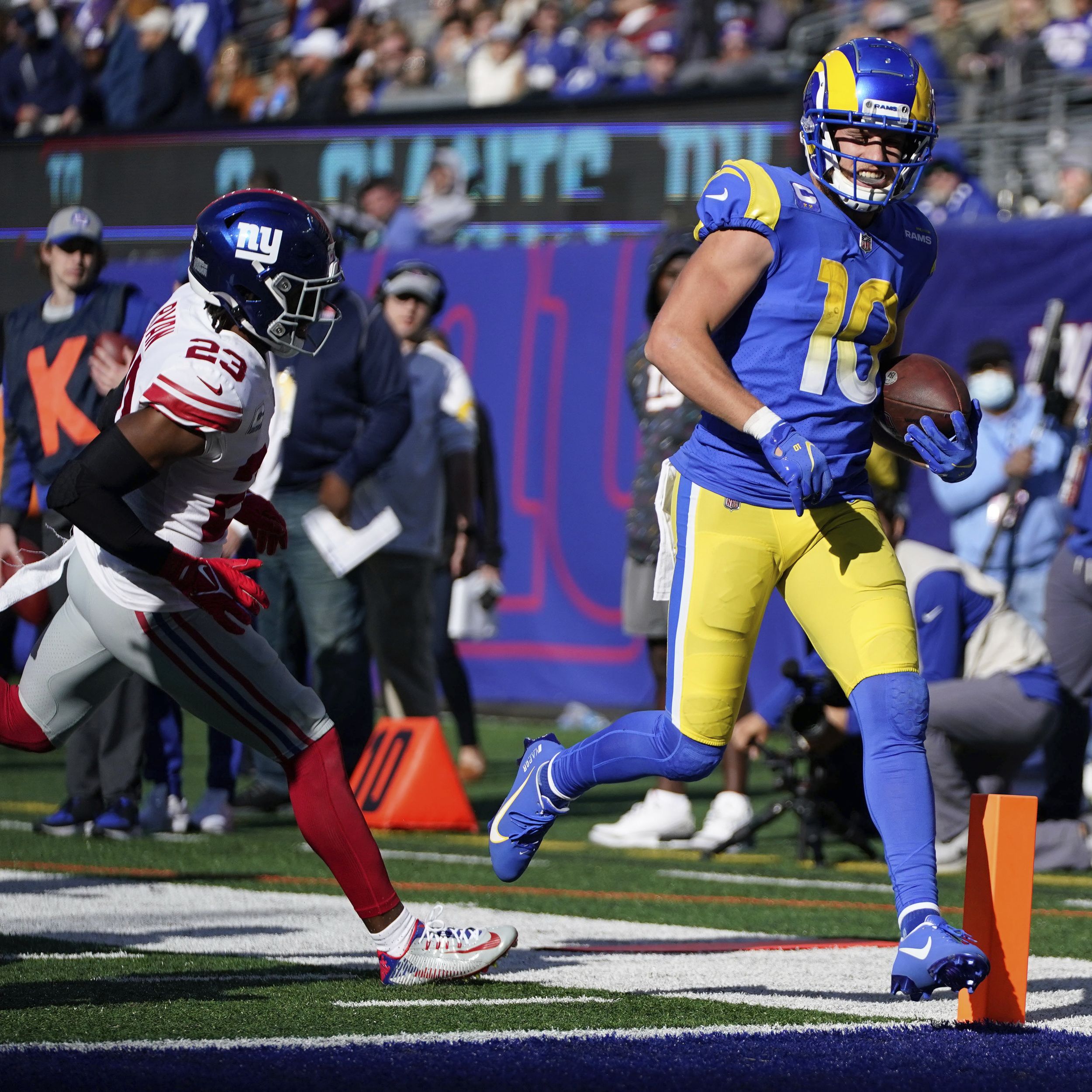 Cooper Kupp will return punts for the Rams moving forward