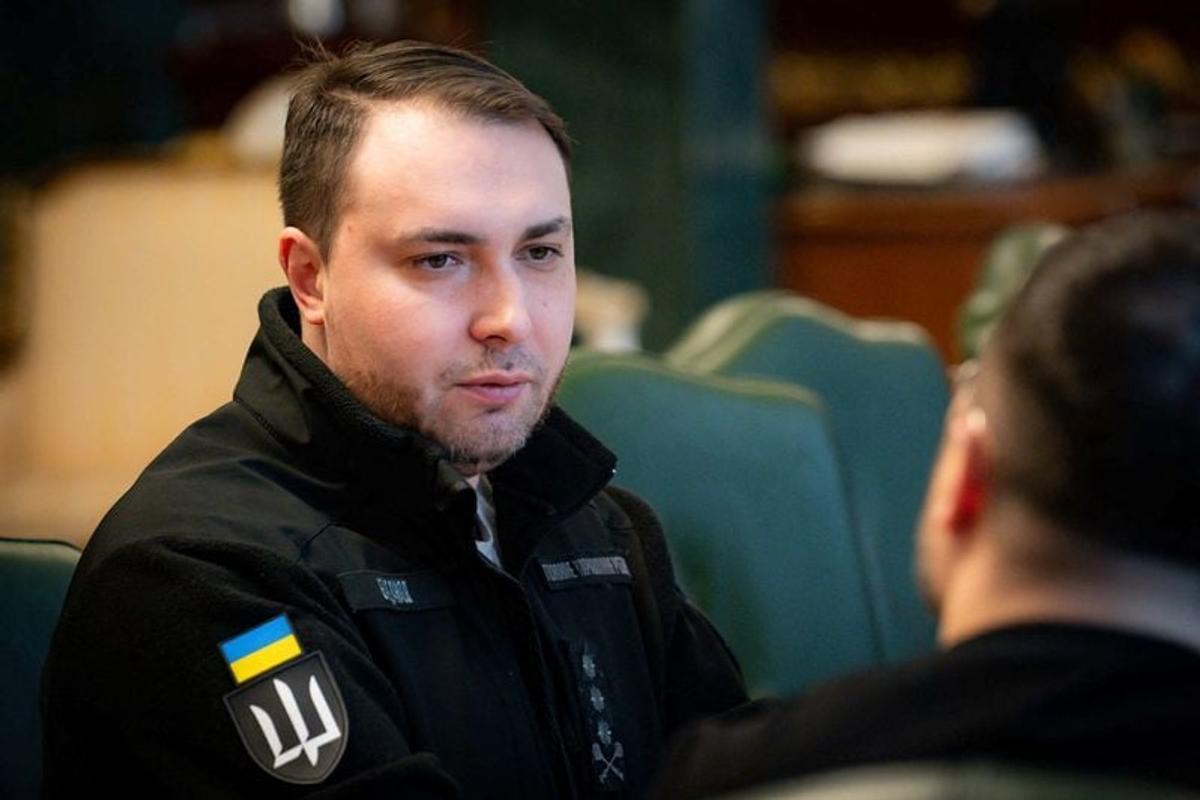 Chief of the Military Intelligence of Ukraine Kyrylo Budanov meets with Ukraine’s President Volodymyr Zelenskyy in Kyiv, amid Russia’s attack on Ukraine. (UKRAINIAN PRESIDENTIAL PRESS SER)