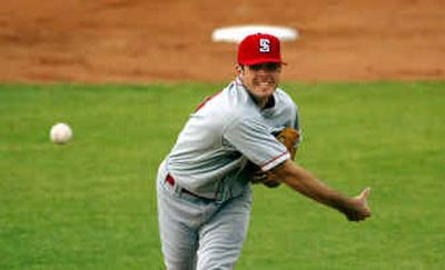 
Clayton Jerome was brilliant in his debut with Spokane, pitching the Indians to a victory in their Northwest League season opener on Friday night in Boise.
 (Darin Oswald/Special to / The Spokesman-Review)