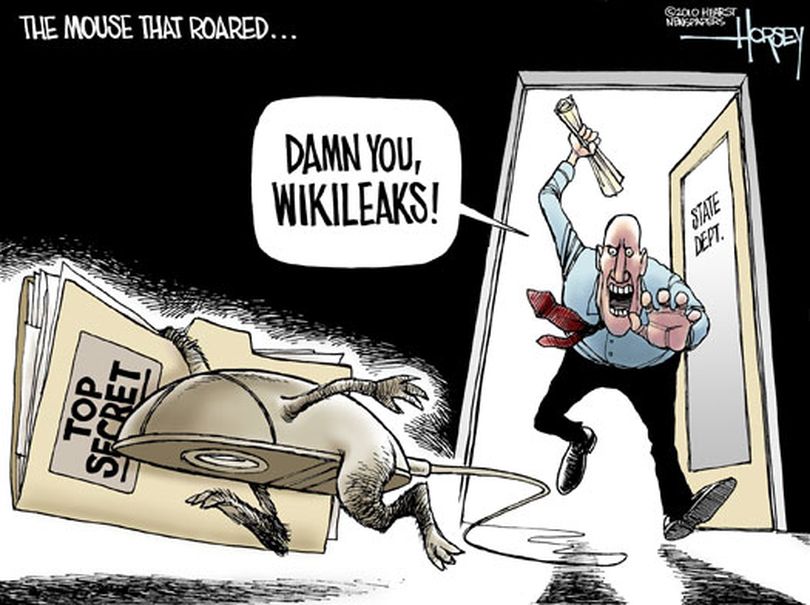 David Horsey,davidhorsey.com,seattlepi.com
Wikileaks