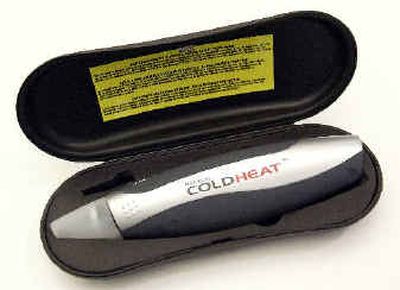 
The Cold Heat iron runs the current between the two prongs of its split tip and through the solder.
 (Associated Press / The Spokesman-Review)