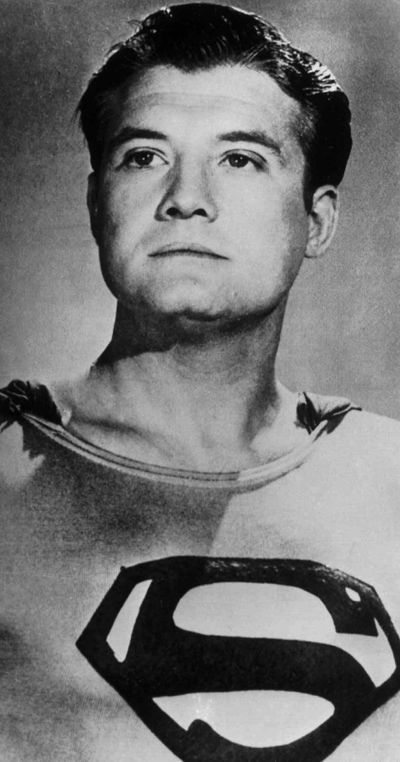 George Reeves, TV’s original Clark Kent/Superman, didn’t know who his biological father was until he was in his 20s. (Associated Press)