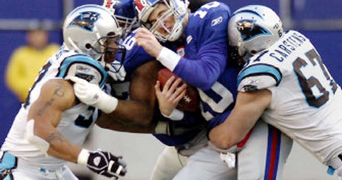 Minus Michael Strahan and Osi Umenyiora, Giants get their sacks