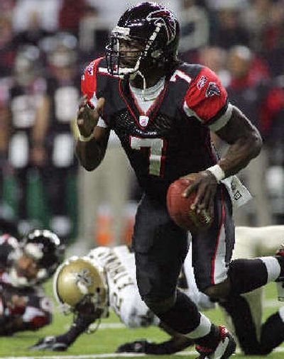 Vick leads Atlanta win