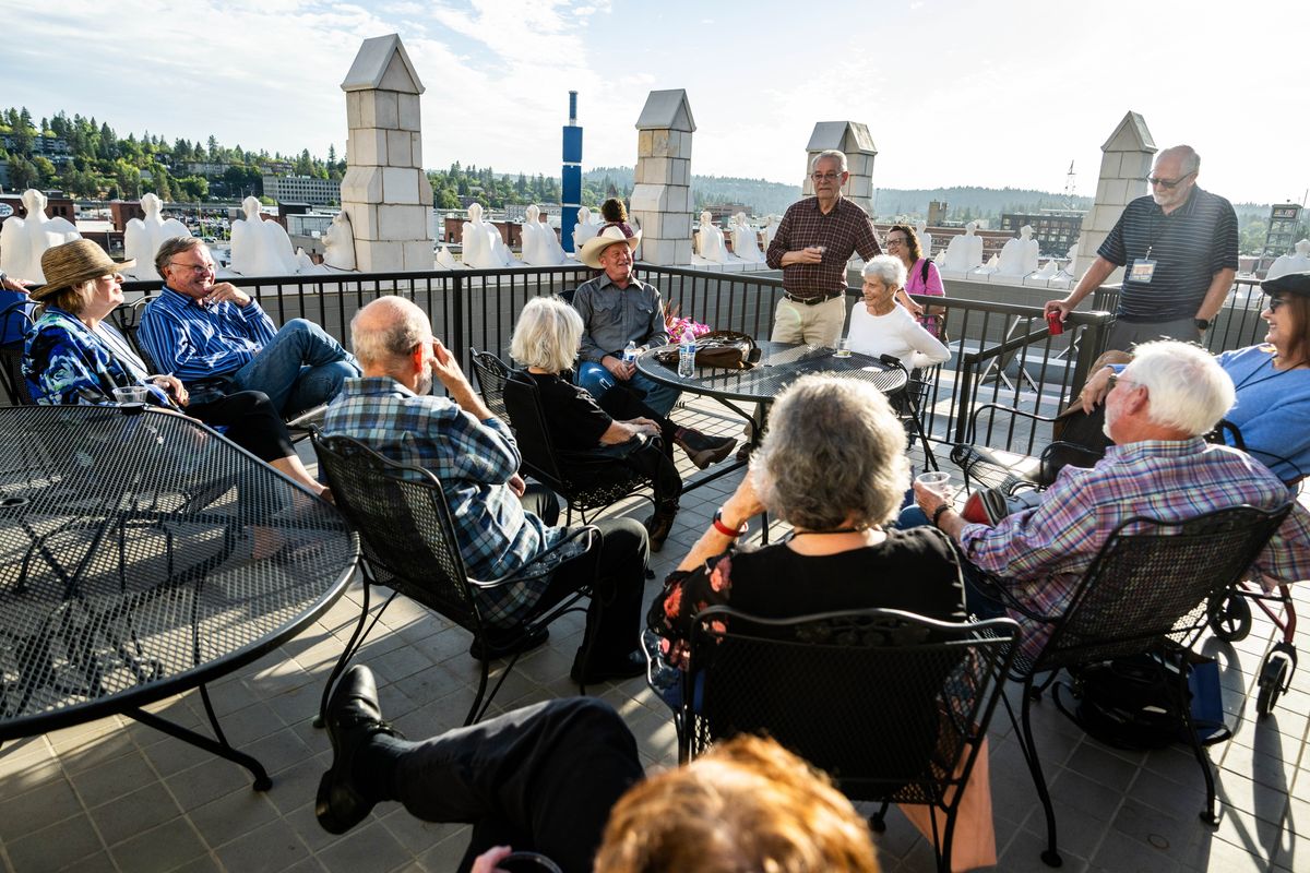 During a Northwest Passages VIP event, Longmire