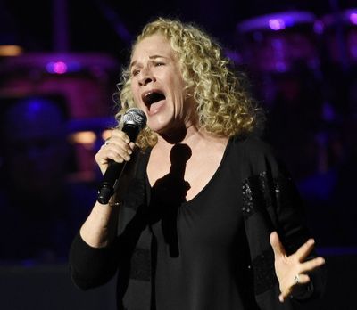  In this May 14, 2015 file photo, singer Carole King performs in Los Angeles. A list of six Kennedy Center honorees were announced Wednesday, which includes “Star Wars” creator George Lucas, groundbreaking actresses Rita Moreno and Cicely Tyson, singer Carole King, rock band the Eagles and acclaimed music director Seiji Ozawa. (Photo by Chris Pizzello/Invision/AP, File)
