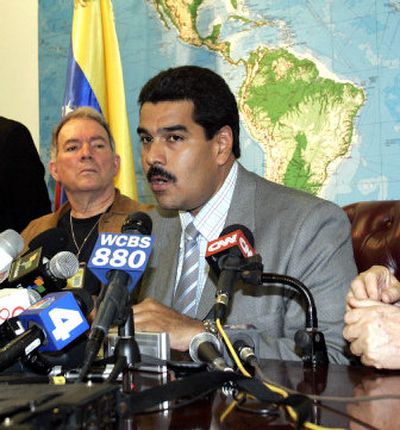 
Maduro
 (The Spokesman-Review)