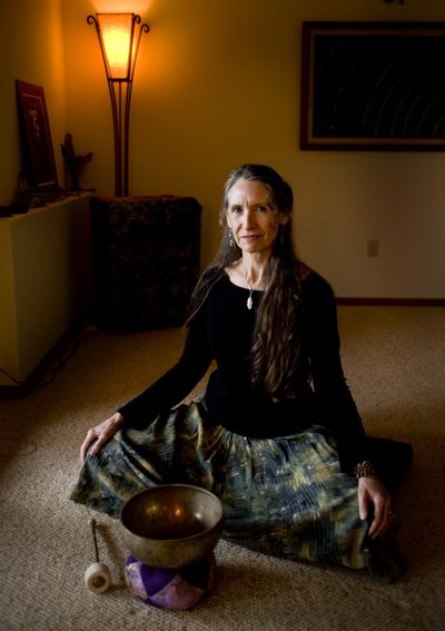 Dori Langevin teaches meditation classes at St. Joseph’s Family Center and her home. (Colin Mulvany)