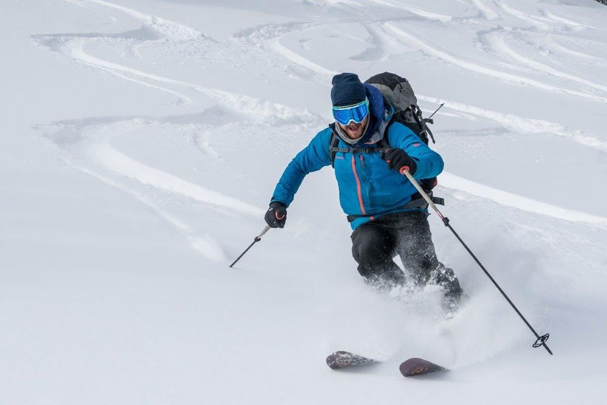 Skiers can take a day trip into Yellowstone National Park