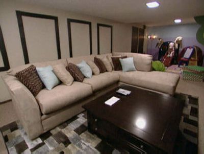 
The Twining's basement room shown after renovation.
 (Photos courtesy of HGTV / The Spokesman-Review)