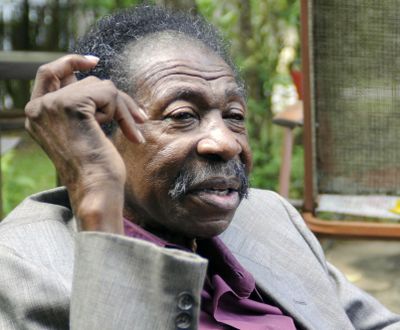 In this Thursday, May 3, 2018 photo, Bruce Carver Boynton speaks at his home in Selma, Ala. Boynton, a civil rights pioneer from Alabama who inspired the landmark “Freedom Rides