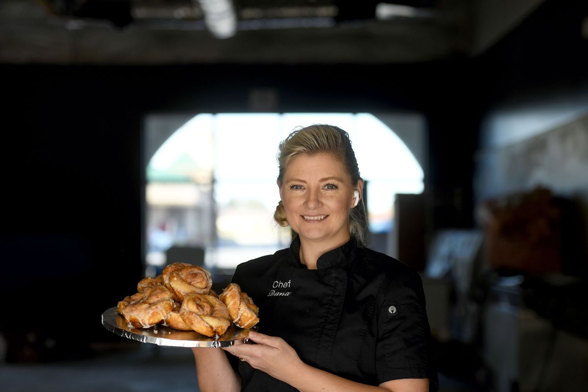 Pastry chef Dana Bellefeuille is fulfilling her dream of opening Village Bakery in Hayden that will employ people with physical and developmental disabilities to teach them life and job skills. She is photographed at the future bakery location on Monday, Oct. 18, 2021.  (Kathy Plonka/The Spokesman-Review)