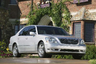 
A 2006 Lexus LS 430. Toyota Motor Corp. continued its domination of initial quality rankings, grabbing the top spot in 11 out of 19 segments in the 2006 survey by J.D. Power and Associates, released Wednesday. 
 (Associated Press / The Spokesman-Review)